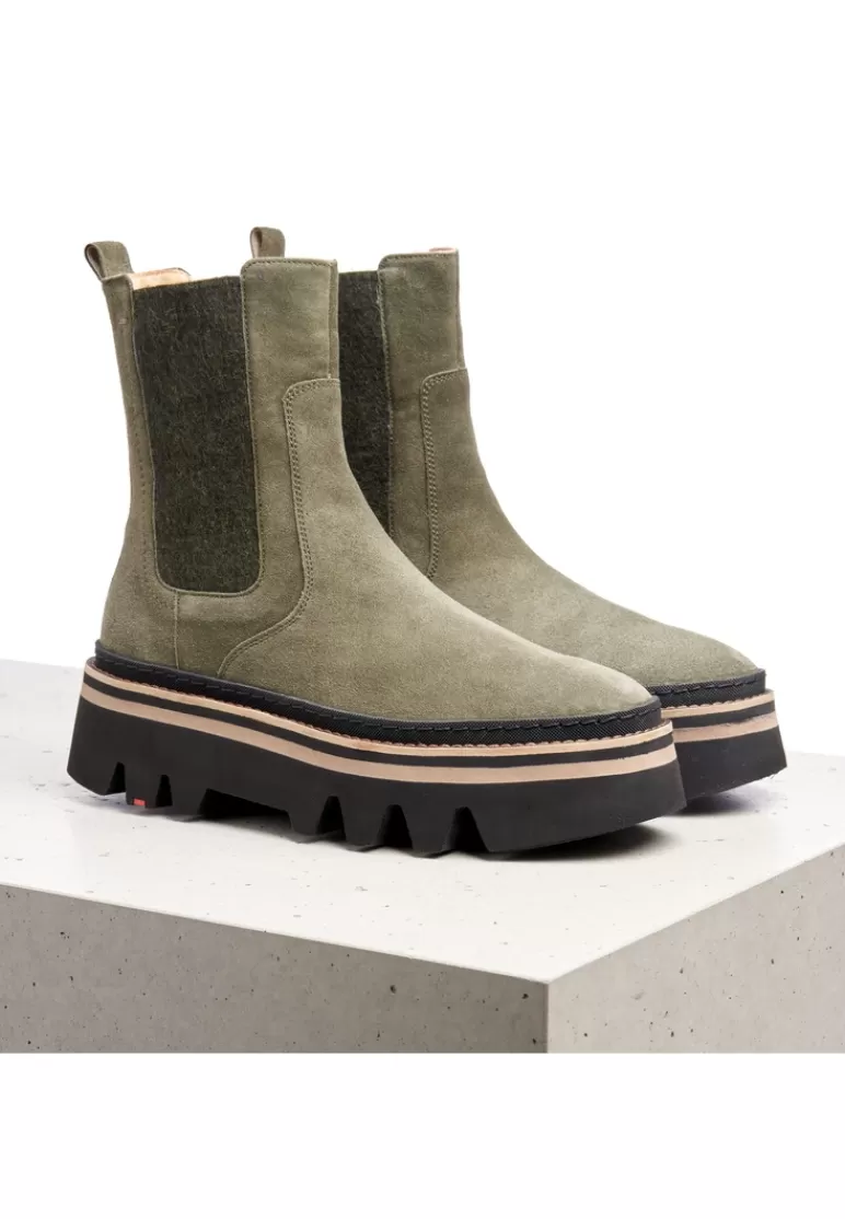 Store LLOYD STIEFELETTE Gru00FCn