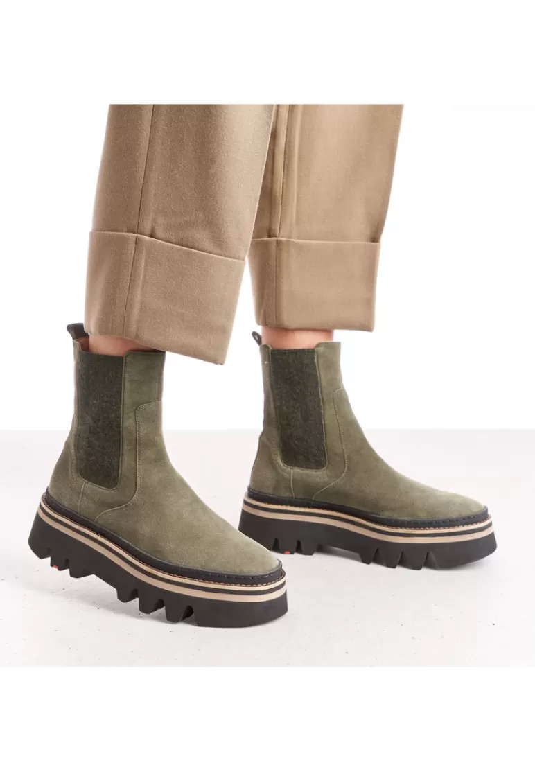 Store LLOYD STIEFELETTE Gru00FCn